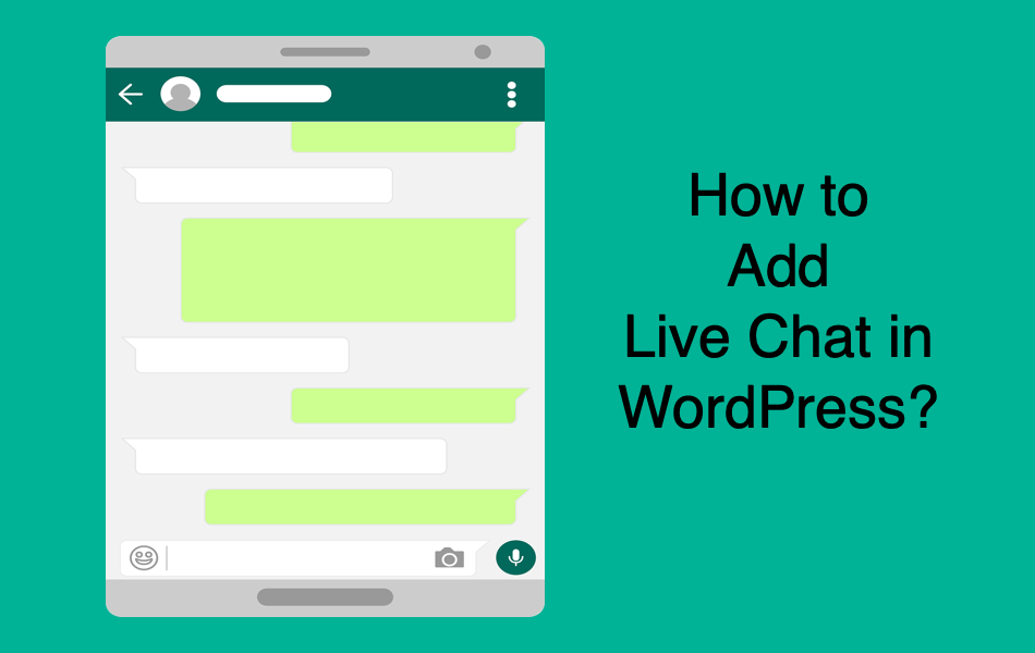 Add Live Chat in WordPress