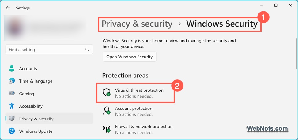 Open Virus & Threat Protection