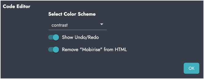 Remove Mobirise from HTML