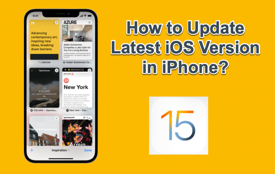 Update Latest iOS Version in iPhone