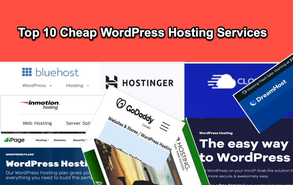 Top 10 Cheap WordPress Hosting Services