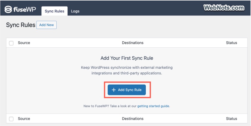 Add New Rule