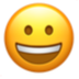 Grinning Face Browser Display