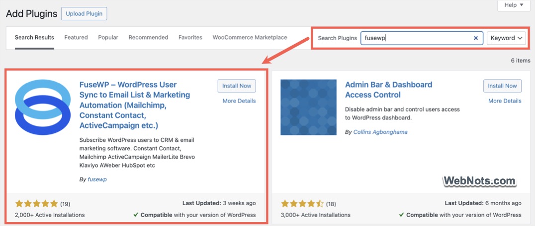 Install FuseWP Plugin