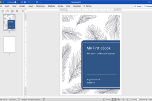 Add Cover Page in Microsoft Word