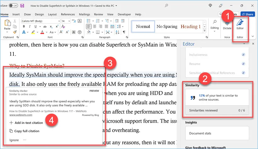 Using citations in word - Word и Excel - помощь в работе с программами