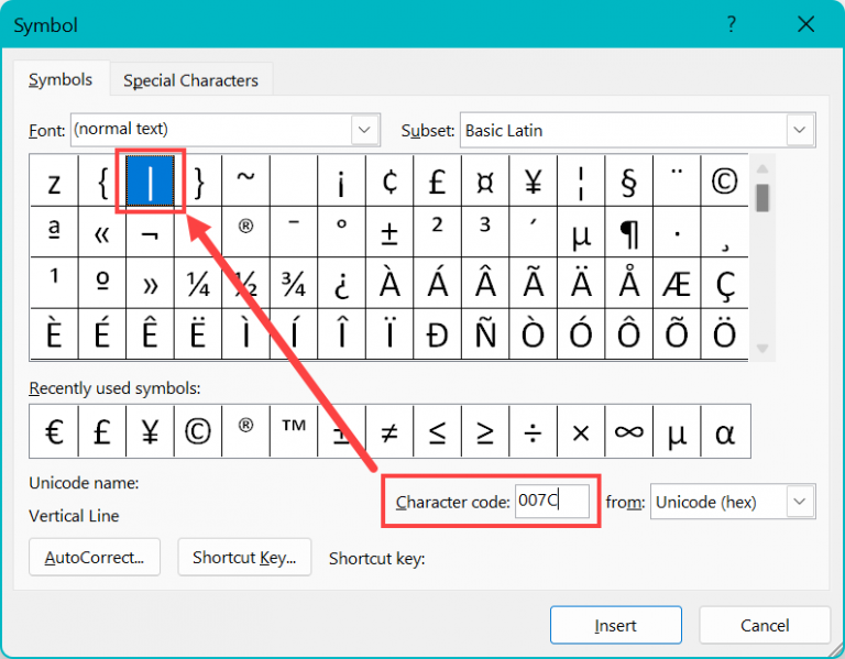 how-to-type-vertical-line-or-pipe-symbol-webnots