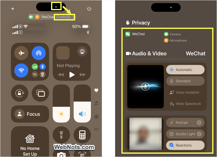 Adjust Video and Audio Setup