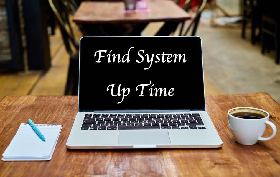 Find System Up Time on Mac