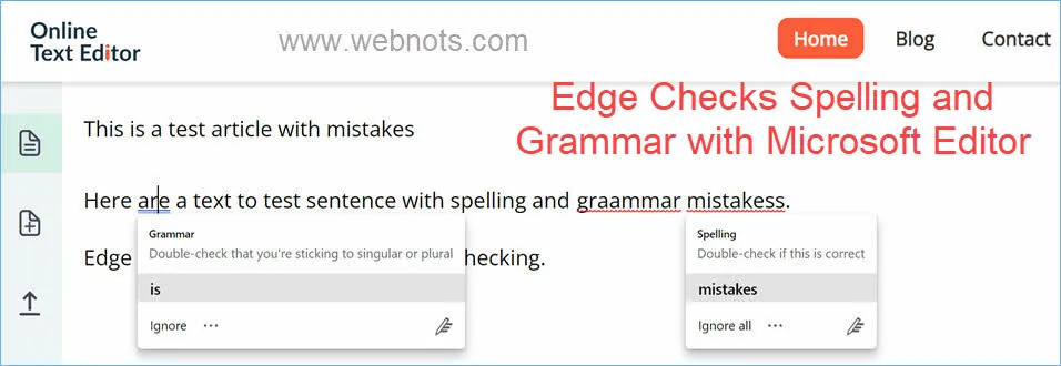 How To Enable Grammar And Spelling Checker Editor In Microsoft Edge Webnots 4110