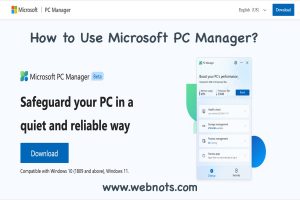 How to Use Microsoft PC Manager?