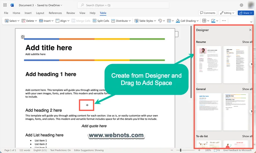 3 Ways to Open Free Office or Microsoft 365 Online Editor – WebNots