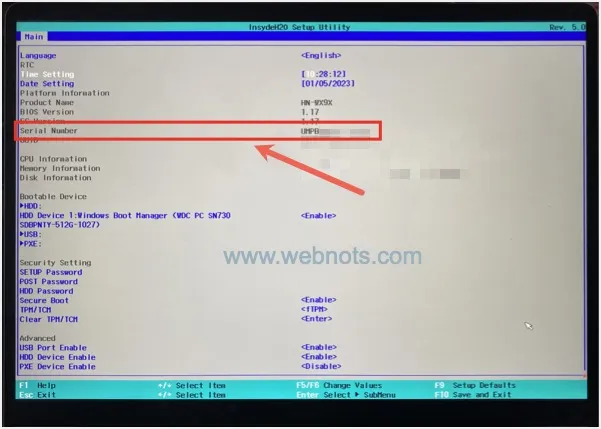 5 Ways To Find Serial Number Of Windows Laptop And Pc Webnots 6360