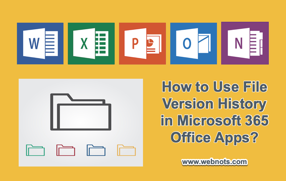 How to Use Version History for Files in Microsoft Office Apps? – WebNots