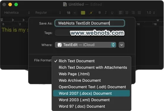 10 Tips to Use TextEdit App in Mac Like a Pro – WebNots