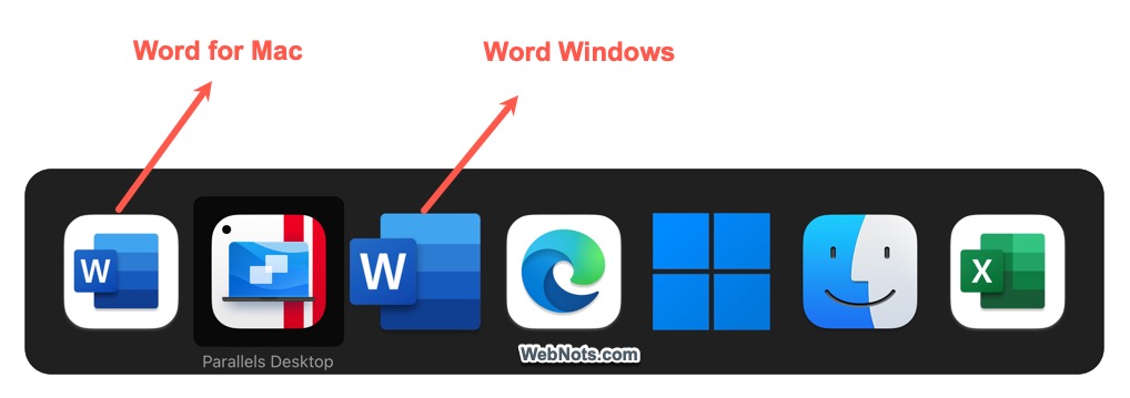 App Switching in Mac with Parallels