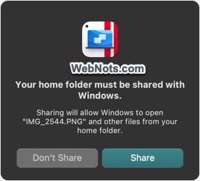 Share Across Mac and Windows