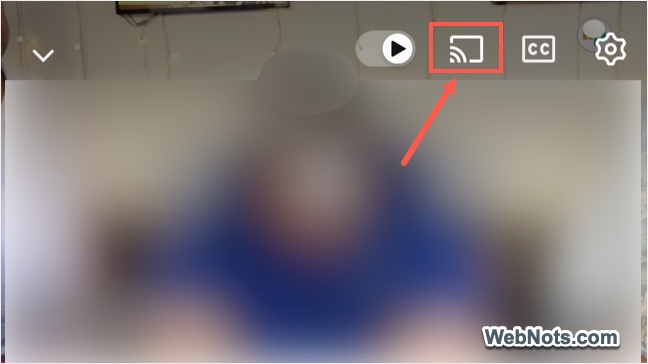 Screen Casting Option