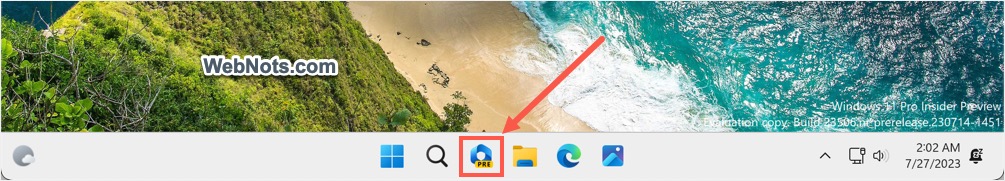 Copilot Icon in Taskbar