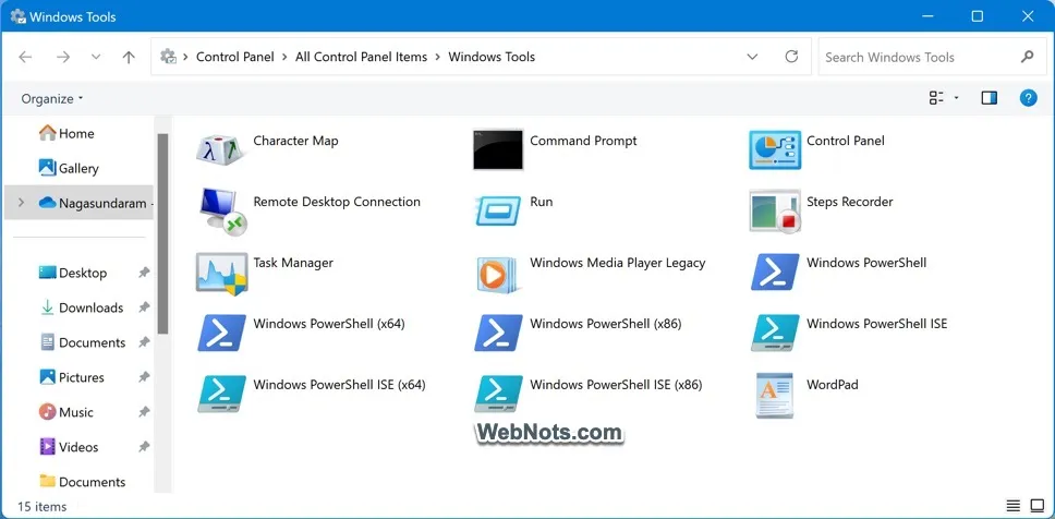 How to Use 30+ Windows Tools in Windows 11? – WebNots