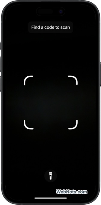 Code Scanner in iPhone