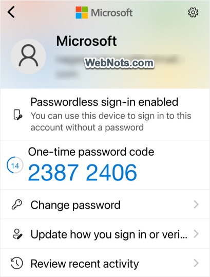 Account Added in App