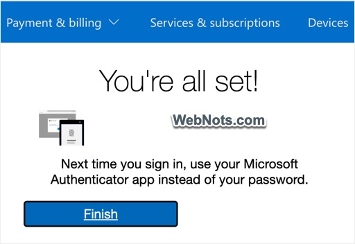 Authenticator App Setup