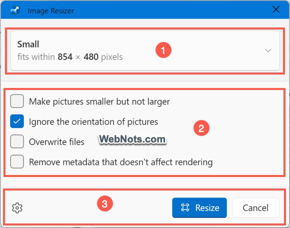 Image Resizer Editor