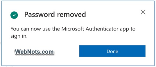 Password Removed