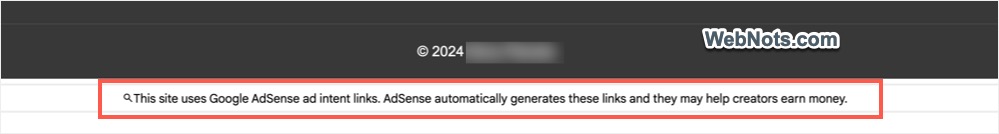 Consent Notification