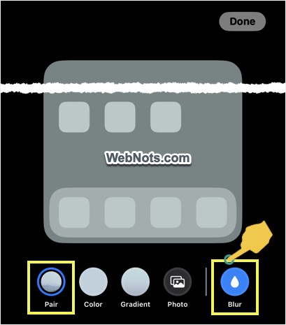 Remove Wallpaper Blur on Home Screen