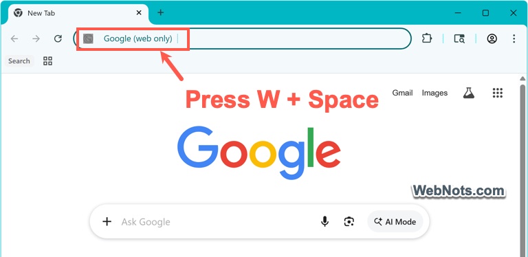 Use Web Filter with Shortcut