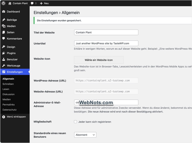 Interface Language Changed