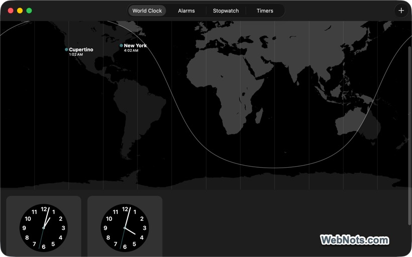 Mac Clock App