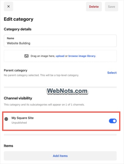 Channel Visibility