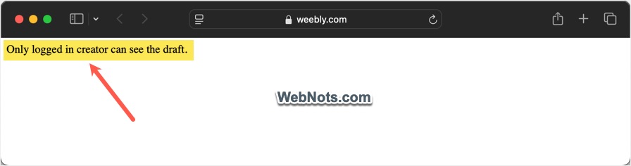 Error Viewing Secret Link