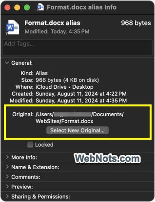 Find Alias Source