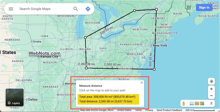 Select Multiple Locations