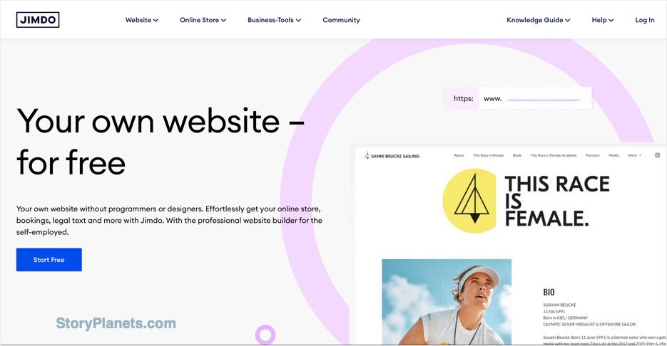 Jimdo Site Builder