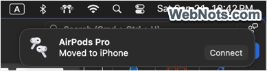 Moved to iPhone