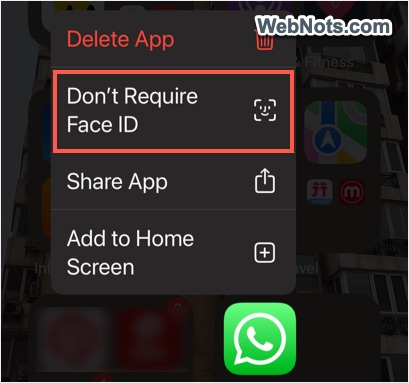 Remove Face ID Lock