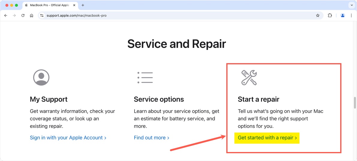 Apple Mac Repair