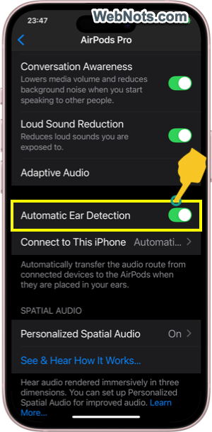 Automatic Ear Detection