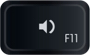 F11 Lowers Volume