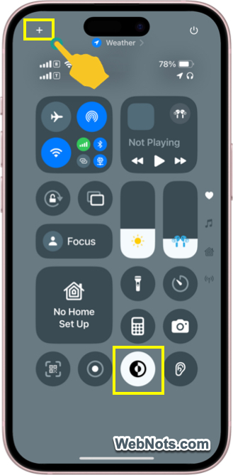 Tap + Icon