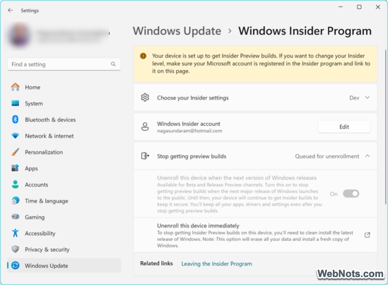 Windows Insider Program