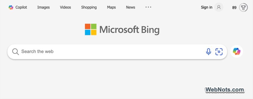 Microsoft Bing