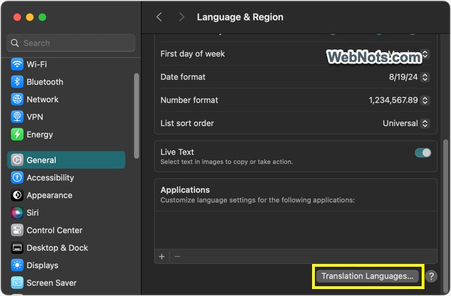 Open Translation Languages