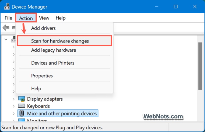 Check Hardware Changes