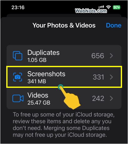 Open Screenshots